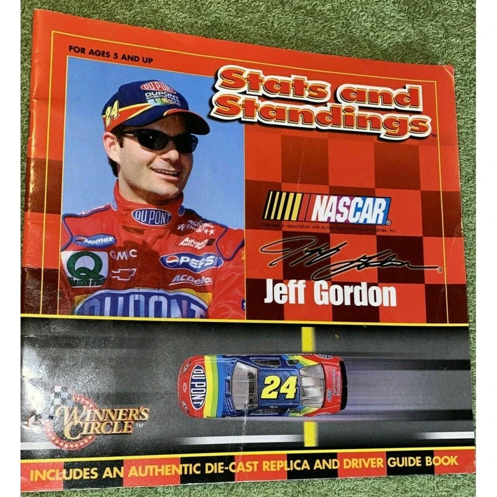 Nascar ‎ Jeff Gordan Winner's Circle Stats And Standings (PB, 1999)